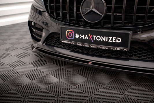 Set of Splitters Mercedes-Benz C AMG-Line Sedan / Estate W205 Facelift / S205 Facelift