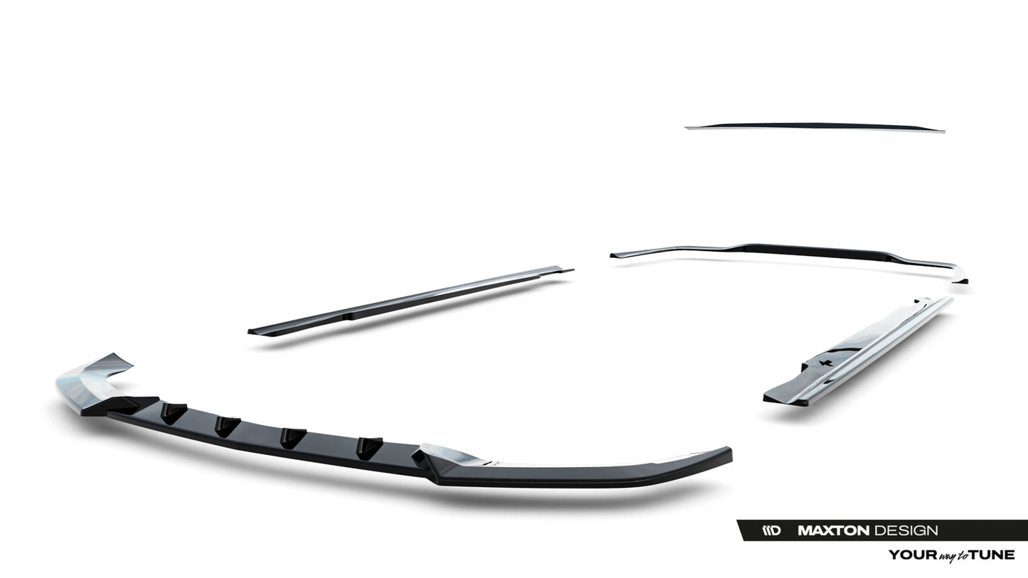 Set of Splitters Mercedes-Benz E AMG-Line Sedan W212 Facelift