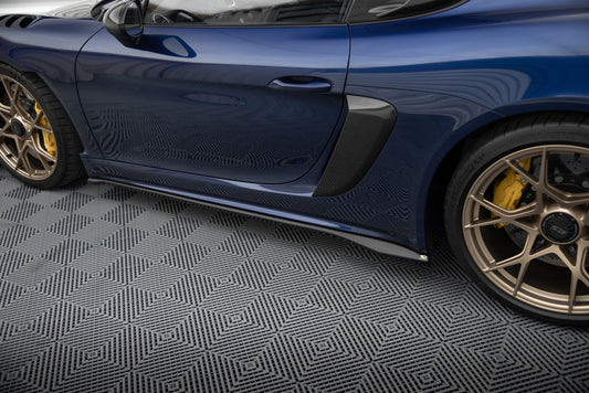 Set of Splitters Porsche 718 Cayman GT4 RS 982c