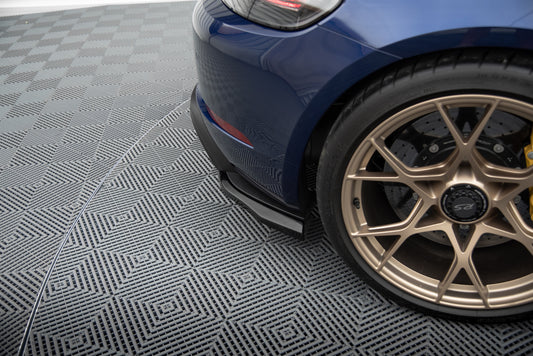 Set of Splitters Porsche 718 Cayman GT4 RS 982c