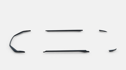 Set of Splitters Porsche 718 Cayman GT4 RS 982c