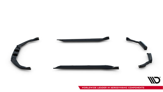 Set of Splitters Porsche 718 Cayman GTS 982c