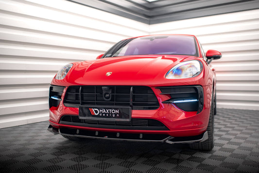Set of Splitters Porsche Macan GTS / Sport Design Mk1 Facelift