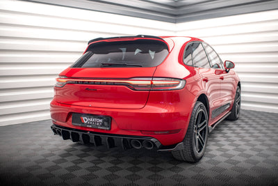 Set of Splitters Porsche Macan GTS / Sport Design Mk1 Facelift