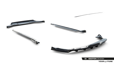 Set of Splitters Tesla Model X Mk1 Facelift