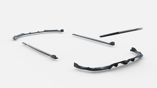 Set of Splitters V.2 Audi RS3 Sedan 8Y Facelift