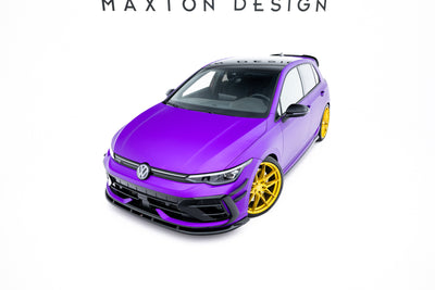 Set of Splitters V.2 Volkswagen Golf R Hatchback Mk8 Facelift