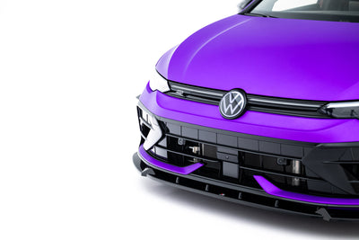 Set of Splitters V.4 Volkswagen Golf R Hatchback Mk8 Facelift
