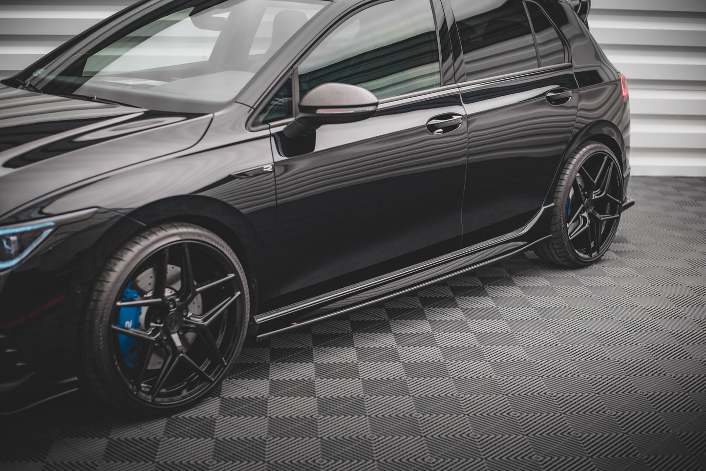 Set of Splitters Volkswagen Golf R Hatchback Mk8