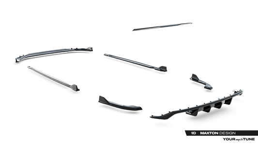 Set of Splitters Volkswagen Golf R Variant Mk8 Facelift