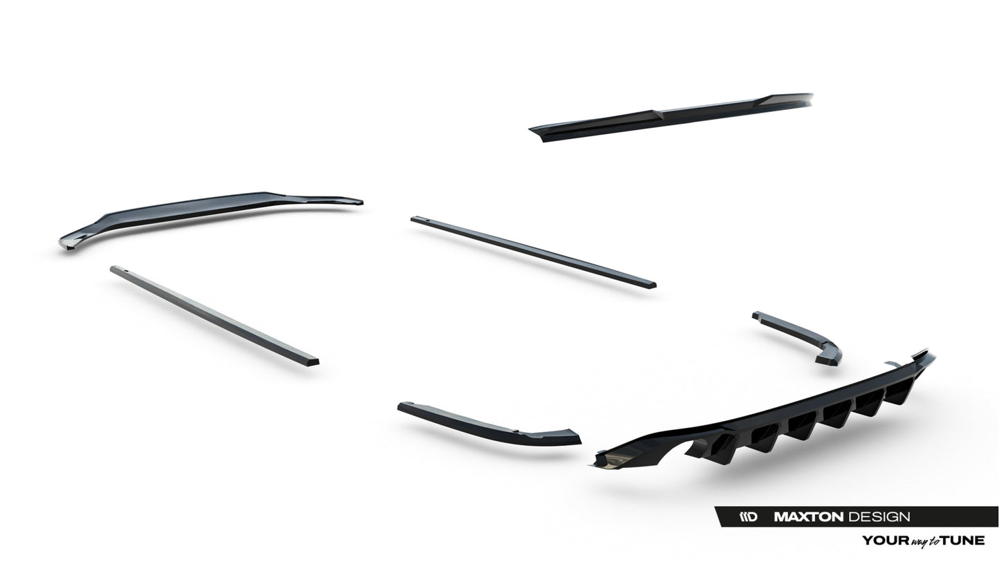 Set of Splitters Volkswagen Jetta GLI Mk7