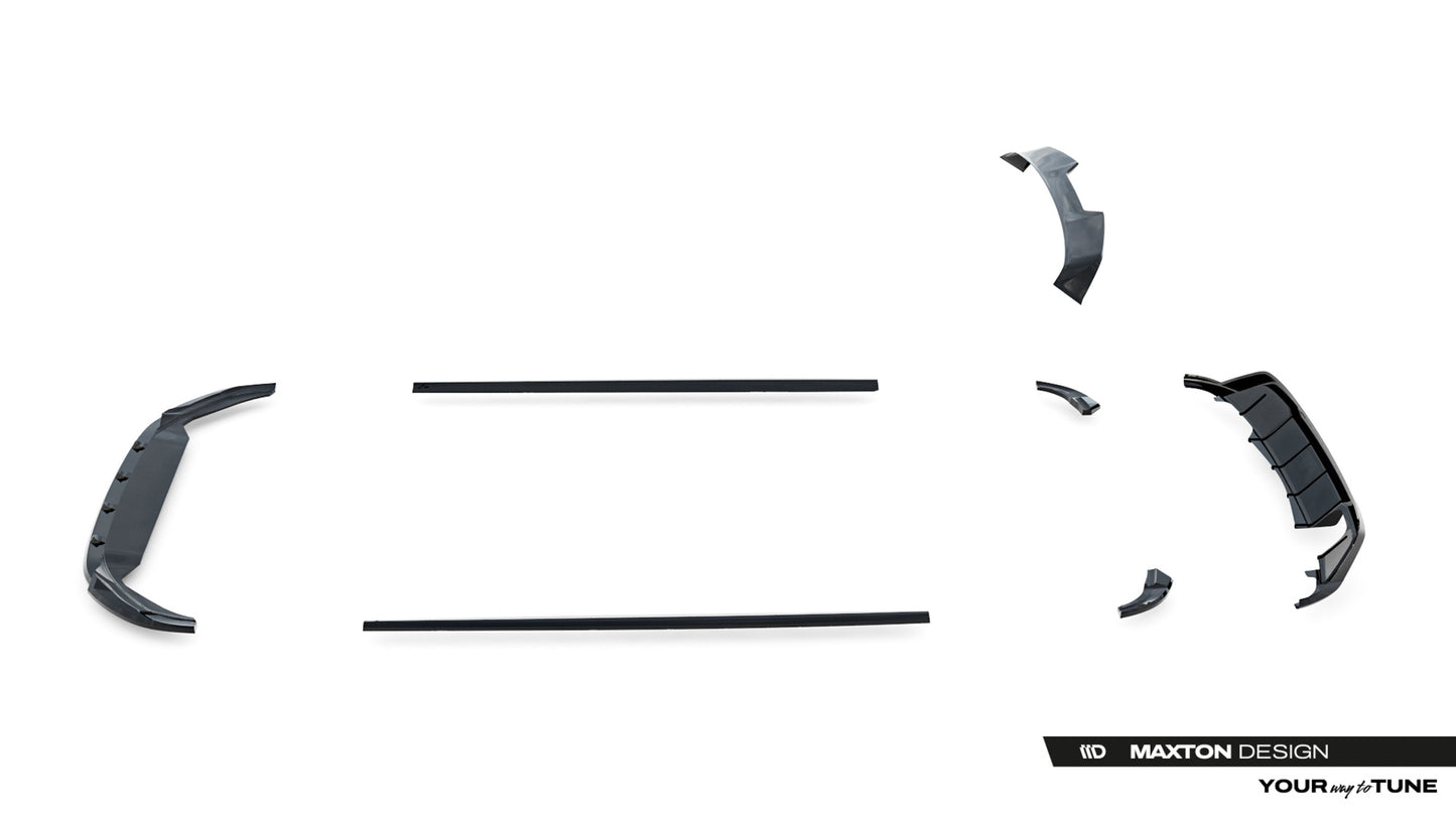 Set of Splitters Volkswagen Polo GTI Mk6 Facelift