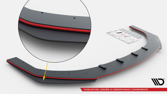 Splitter Przedni Street Pro + Flaps Jaguar F-Type X152 Facelift 2
