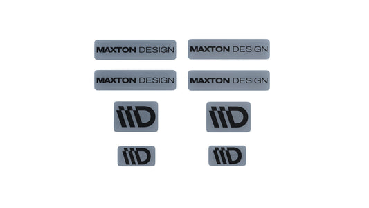 Black and Red 3D Sticker Set Maxton Design