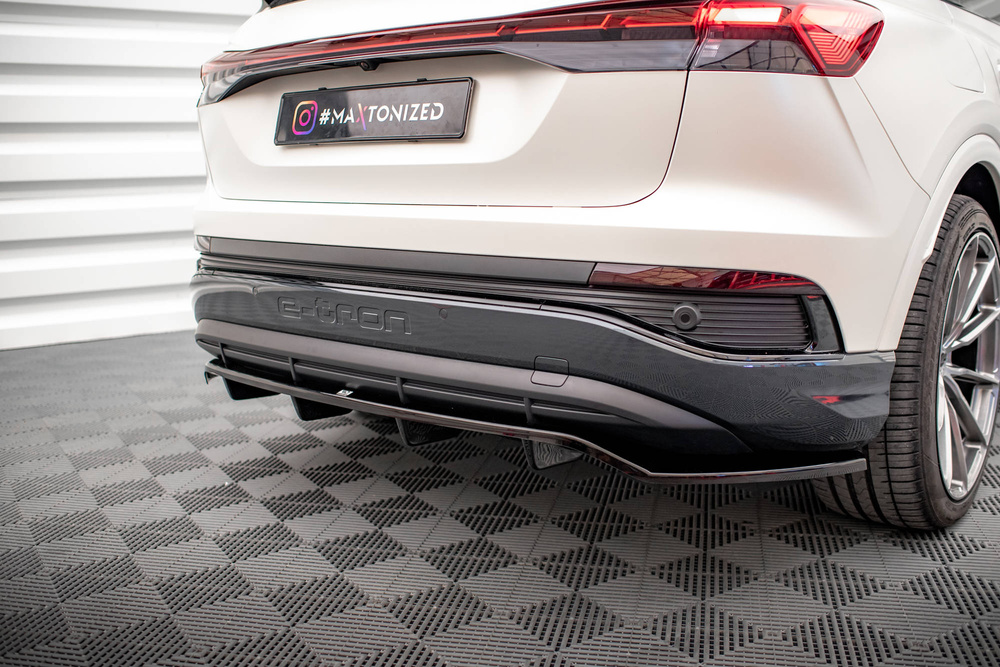 Splitter Tylny (Z Dyfuzorem) Audi Q4 e-tron Sportback S-line Mk1