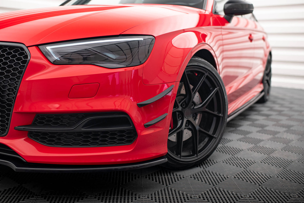 Canards(owiewki przedniego zderzaka) Audi S3 / A3 S-Line 8V Sedan / Cabrio