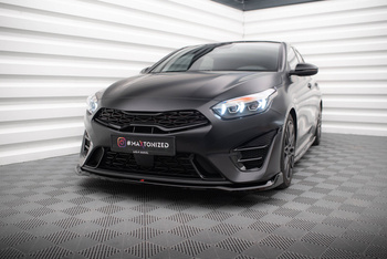 Splitter Przedni V.1 Kia Proceed GT Mk3 Facelift / Ceed GT / GT - Line Mk1 Facelift