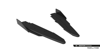 Splittery Tylne Boczne Street Pro + Flaps Ford Mustang Dark Horse Mk7