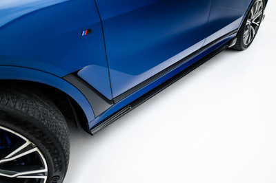 Karbonowe Splittery Boczne Prepreg BMW X7 M-Pack G07