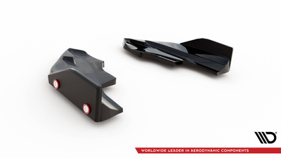 Splittery Tylne Boczne V.6 + Flaps Volkswagen Golf R Mk8 Facelift
