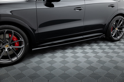 Dokładki Progów Porsche Cayenne Sport Design Mk3 SUV / Coupe Mk3 Facelift