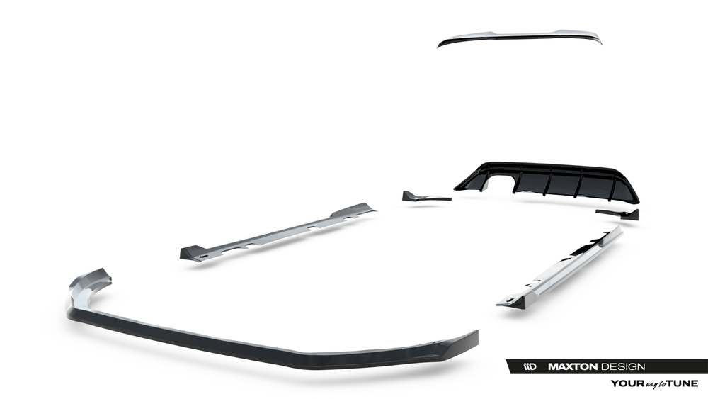 Zestaw Splitterów V.3 Ford Fiesta ST Mk8 Facelift