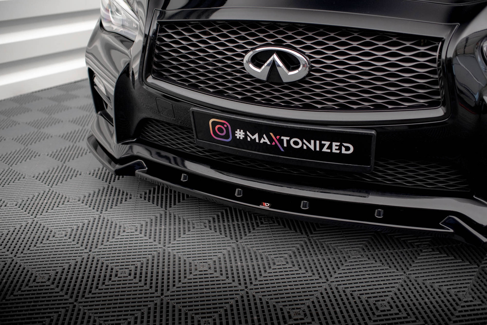 Splitter Przedni V.2 Infiniti Q50 S Mk1