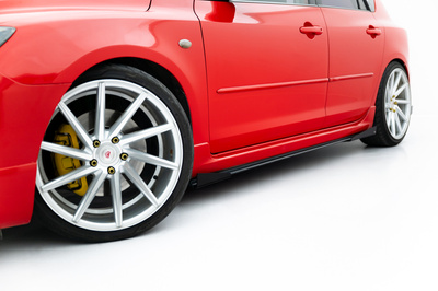 Dokładki progów Street Pro + Flaps Mazda 3 MPS Mk1