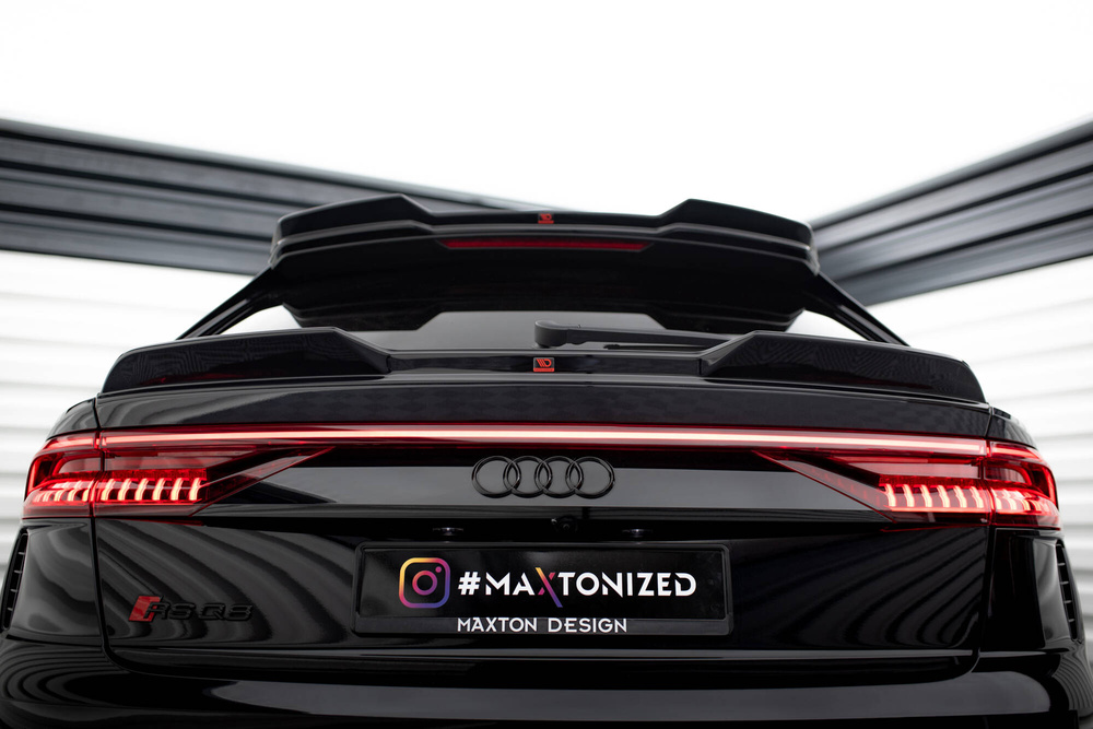 Dolne Przedłużenie Spoilera 3D Audi Q8 / RSQ8 / SQ8 / Q8 S-Line Mk1