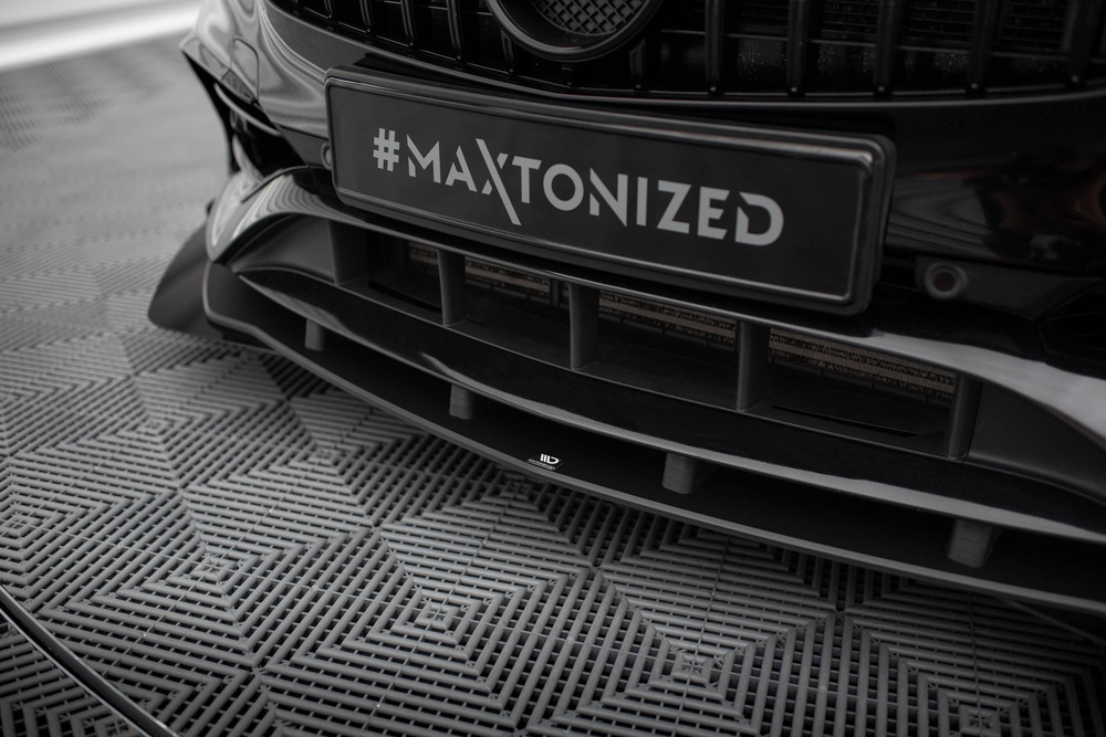 Splitter Przedni Street Pro + Flaps Mercedes-Benz A AMG-Line W176 Facelift