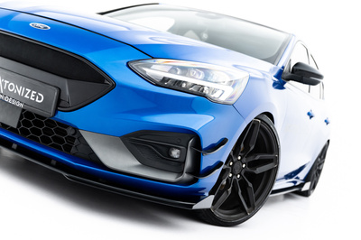 Splitter Przedni Street Pro + Flaps Ford Focus ST / ST-Line Mk4