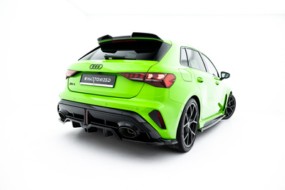 Splitter Tylny (Z Dyfuzorem) V.2 Audi RS3 Sportback 8Y Facelift