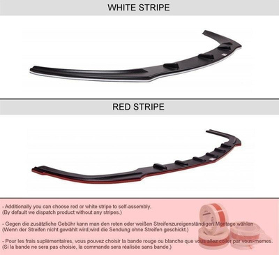 Splitter Przedni Opel Corsa D Polift