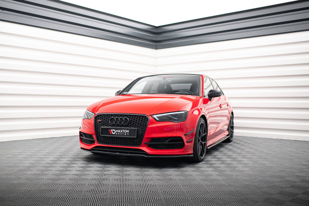 Canards(owiewki przedniego zderzaka) Audi S3 / A3 S-Line 8V Sedan / Cabrio