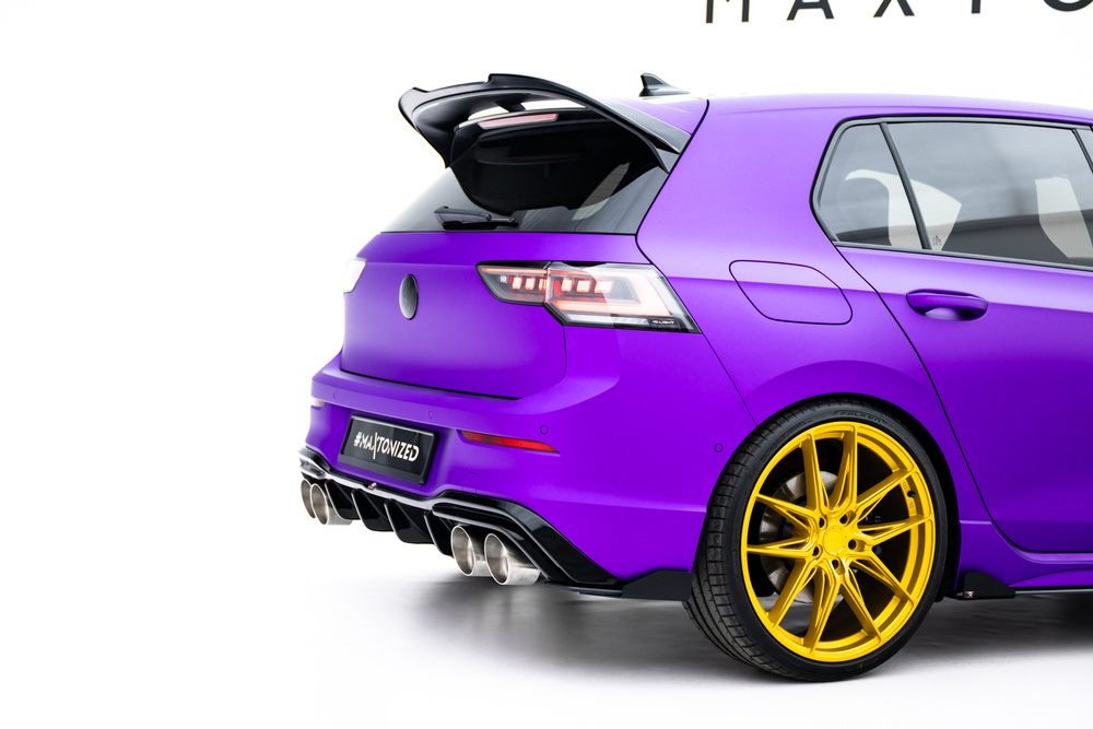 Splittery Tylne Boczne Street Pro V.2 + Flaps V.2 Volkswagen Golf R Mk8 / Mk8 Facelift