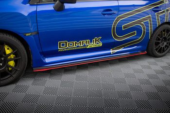 Dokładki progów V.2 SUBARU WRX STI