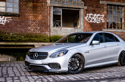 Dokładki Progów Mercedes-Benz E63 AMG / AMG-Line Sedan W212 Facelift