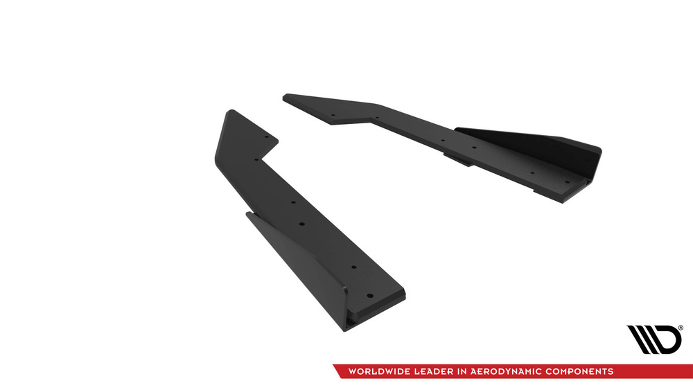 Splittery Tylne Boczne Street Pro + Flaps Ford Mustang GT Mk7