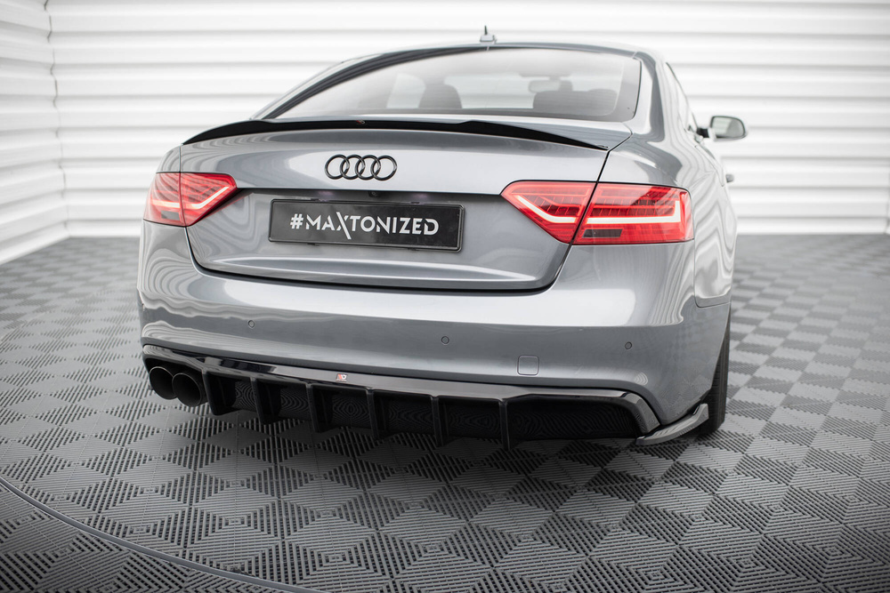 Dokładka Tylna Audi S5 / A5 S-Line 8T Facelift (Wersja z podwójnym wydechem z jednej strony)