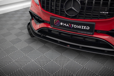 Splitter Przedni Street Pro + Flaps Mercedes-Benz A 45 AMG Aero W176 Facelift