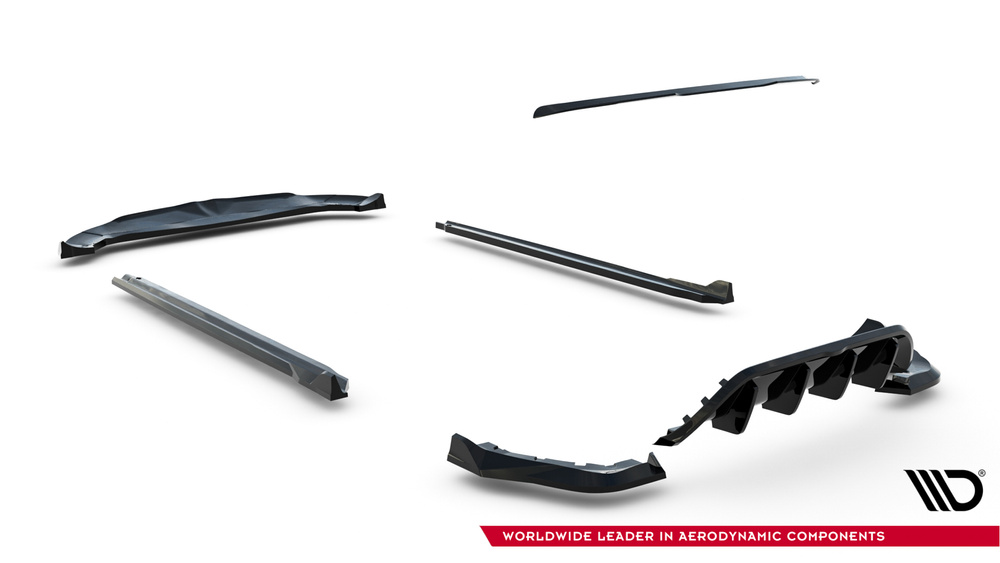 Zestaw Splitterów Alfa Romeo Stelvio Mk1