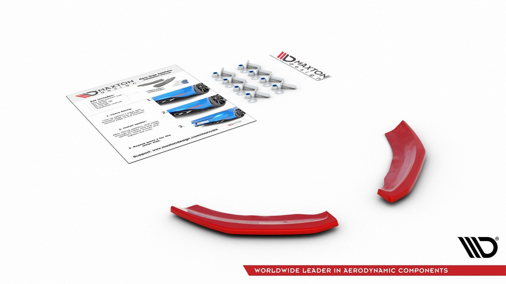 REAR SIDE SPLITTERS Volkswagen Polo GTI Mk6