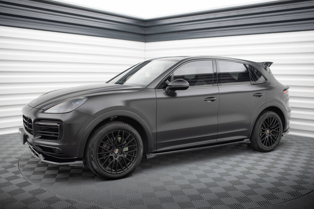 Dokładki Progów Porsche Cayenne Sport Design Mk3 SUV / Coupe Mk3 Facelift
