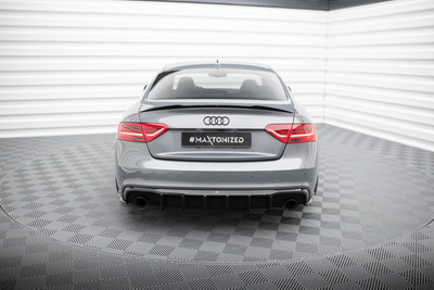 Dokładka Tylna Audi S5 / A5 S-Line 8T Facelift (Wersja z pojedynczymi wydechami z dwóch stron)
