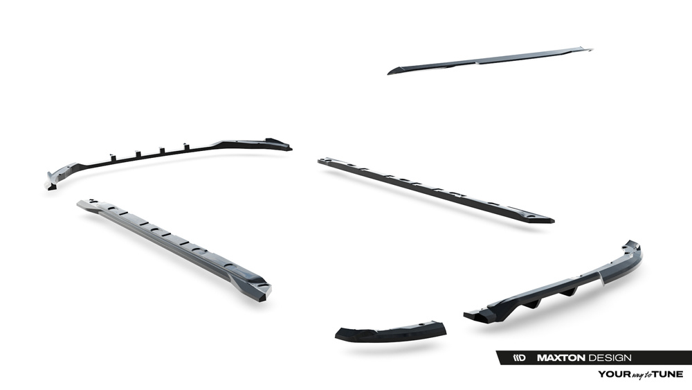 Zestaw Splitterów Renault Clio Mk5 Facelift