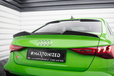 Karbonowy Spoiler Tylnej Klapy Prepreg Audi RS3 / S3 / A3 S-Line / Standard Sedan 8Y