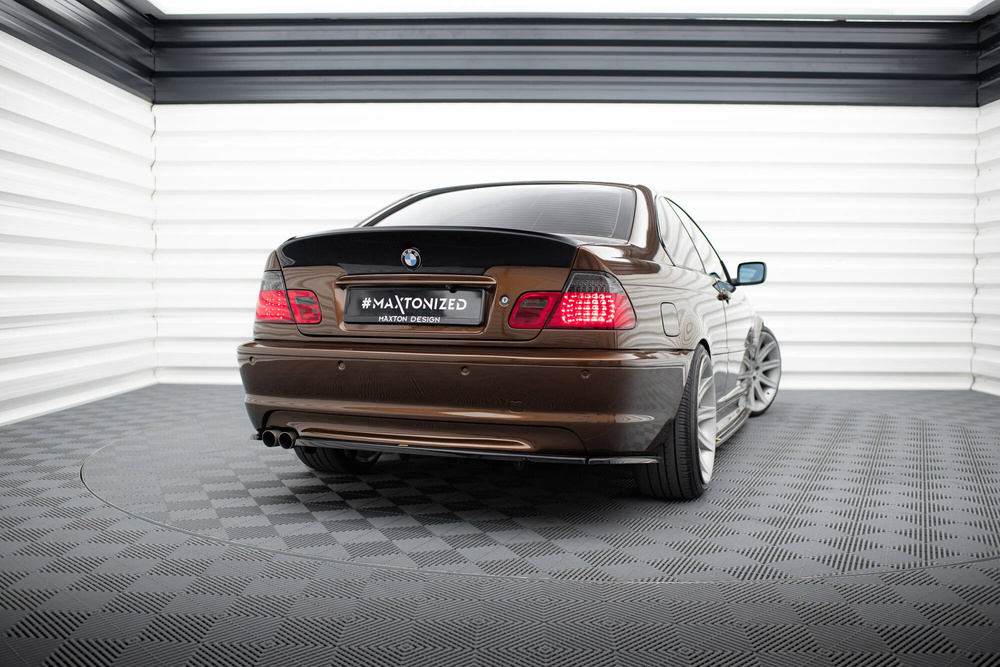 Splitter Tylny BMW 3 E46 M-Pack Coupe (Z dyfuzorem)
