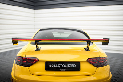 Karbonowy Spoiler Z Wewnętrznymi Wspornikami + LED Audi A5 Coupe 8T