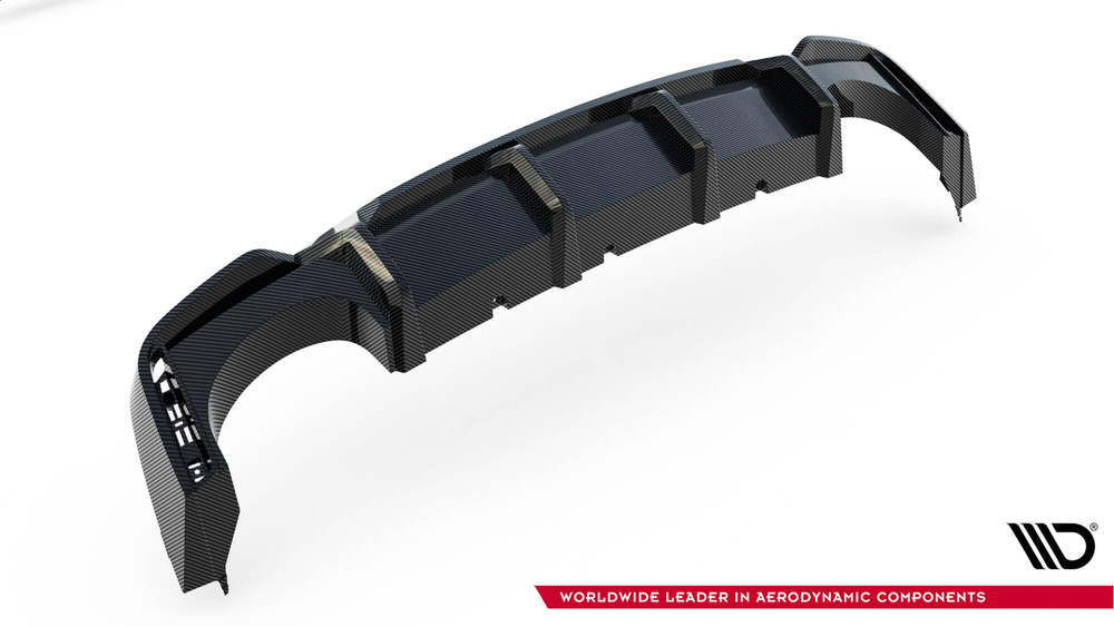 Karbonowy Dyfuzor Tylny Prepreg Audi RS6 C8 / C8 Facelift (wersja bez haka)