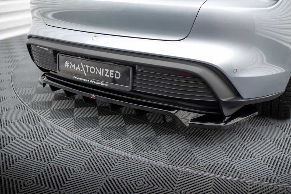 Splitter Tylny (Z Dyfuzorem) Porsche Taycan / Taycan 4 / Taycan 4S / Taycan GTS Mk1